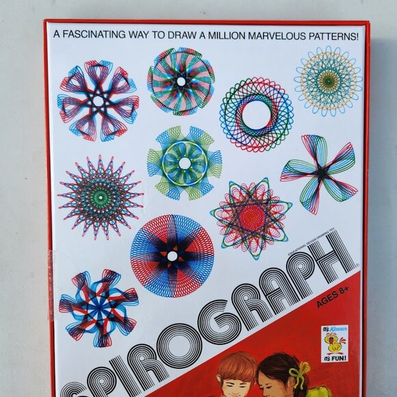 Spirograph Retro Toys Crafts Drawing Art Supplies Kit gift Scrapbooking school c - Picture 1 of 16